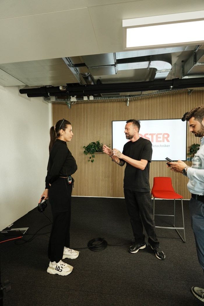 Making-of: ROSH beim Dreh